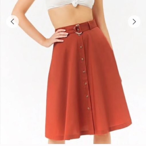 Contemporary Midi Skirt - Picture 1 of 5